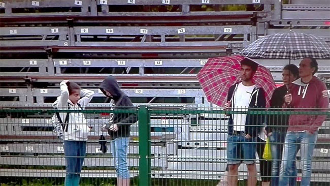 tifosi pinzolo pioggia