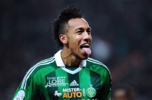 Saint-Etienne Gabonese forward Pierre Em