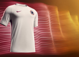 Maglia AS Roma Away 2016/2017: il ritorno del ‘Lupetto’ per celebrare i 90 anni del club