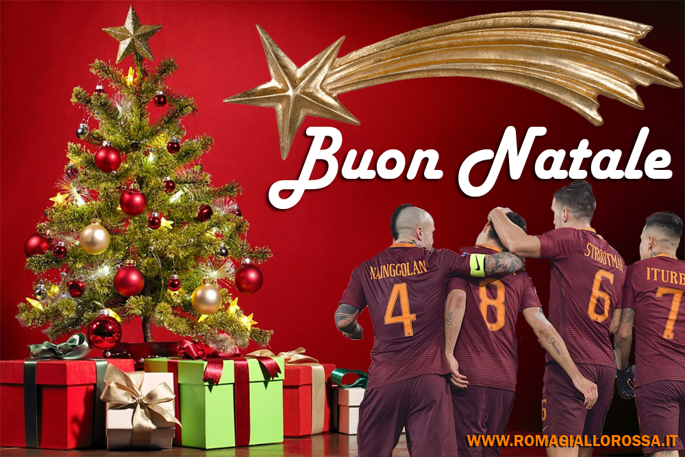 As Roma Buon Natale.Auguri Di Buon Natale A Tutti I Lettori Di Romagiallorossa It