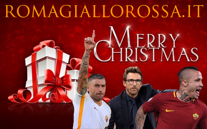 Buon Natale As Roma.Tanti Auguri Di Buon Natale Da Romagiallorossa It