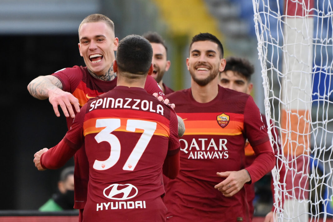 Roma-Spezia 4-3: Pellegrini salva Fonseca nel recupero, ma ...