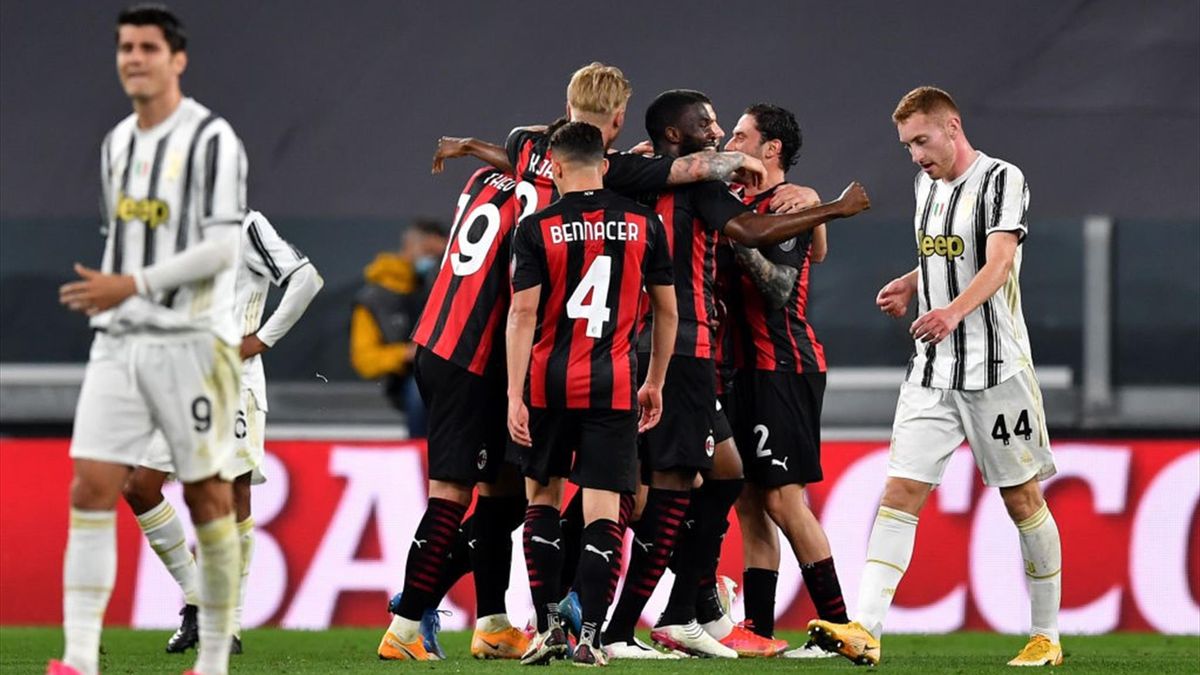Serie A, Juventus-Milan 0-3: i rossoneri annullano Pirlo e Ronaldo