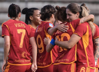 Femminile, Roma-Napoli 6-0: settima vittoria di fila per le giallorosse e primo posto blindato