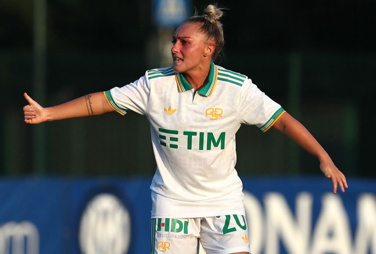 Greggi: “Pronta a tutto per la mia Roma. C’è un bell’ambiente, faremo grandi cose”