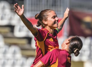 Roma Femminile travolgente all’esordio: 4-0 al Parma e testa già al Real Madrid