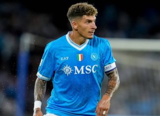 Napoli, allarme infortuni: Di Lorenzo ko al ginocchio contro la Fiorentina, rischio forfait anche per la Roma