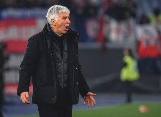 Roma-Cagliari, siparietto Massara-Gasperini per San Valentino: risate e battute in diretta Sky