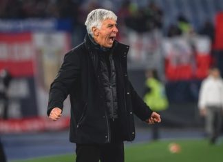 Gasperini: “Questa squadra reagisce sempre. Se andremo in Champions, ci arriveremo all’ultima giornata”
