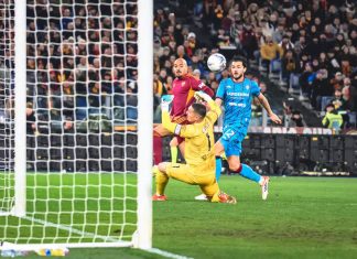 Roma-Cagliari 2-0, doppietta di Malen all’Olimpico: show giallorosso, aggancio alla Juventus e sogno Champions vivo